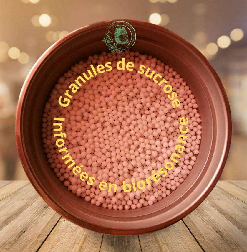 Flacon granules de biorésonance 30g