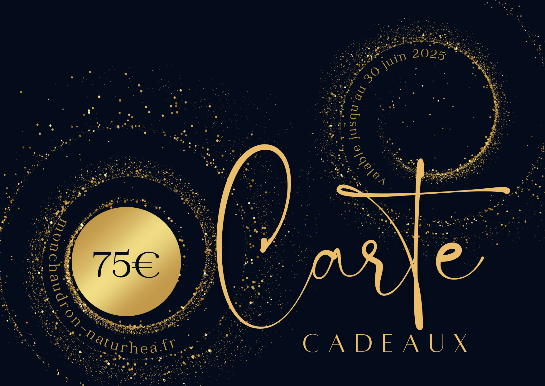 carte cadeaux 75€